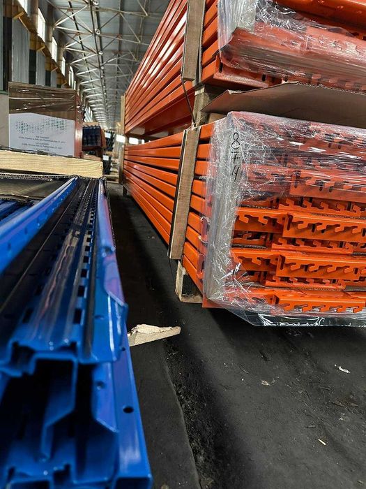 Паллетний стеллаж та поличковий для складу від виробника. Нові та бв