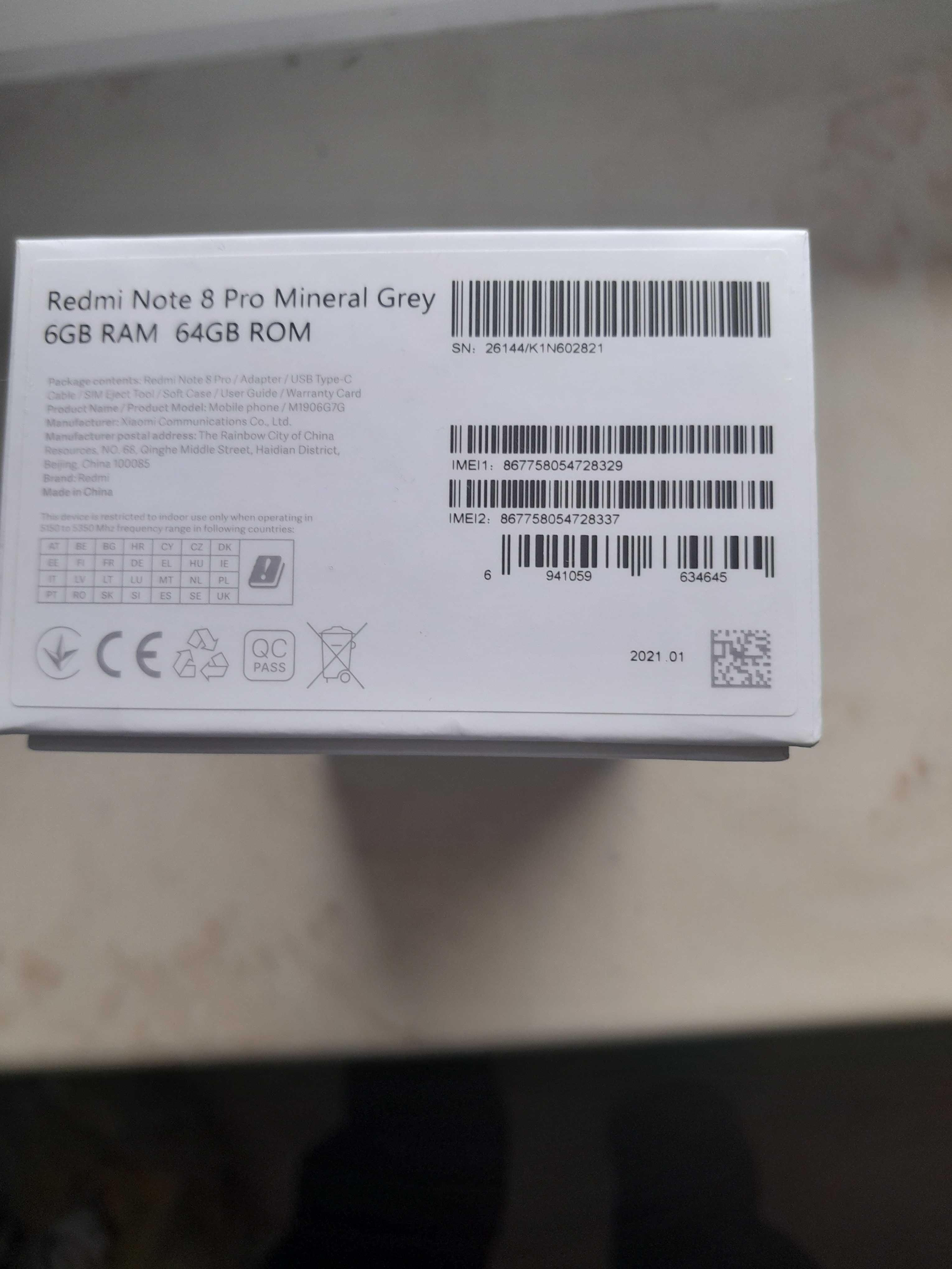 Xiaomi Redmi Note 8 Pro 6/64 Uszkodzony