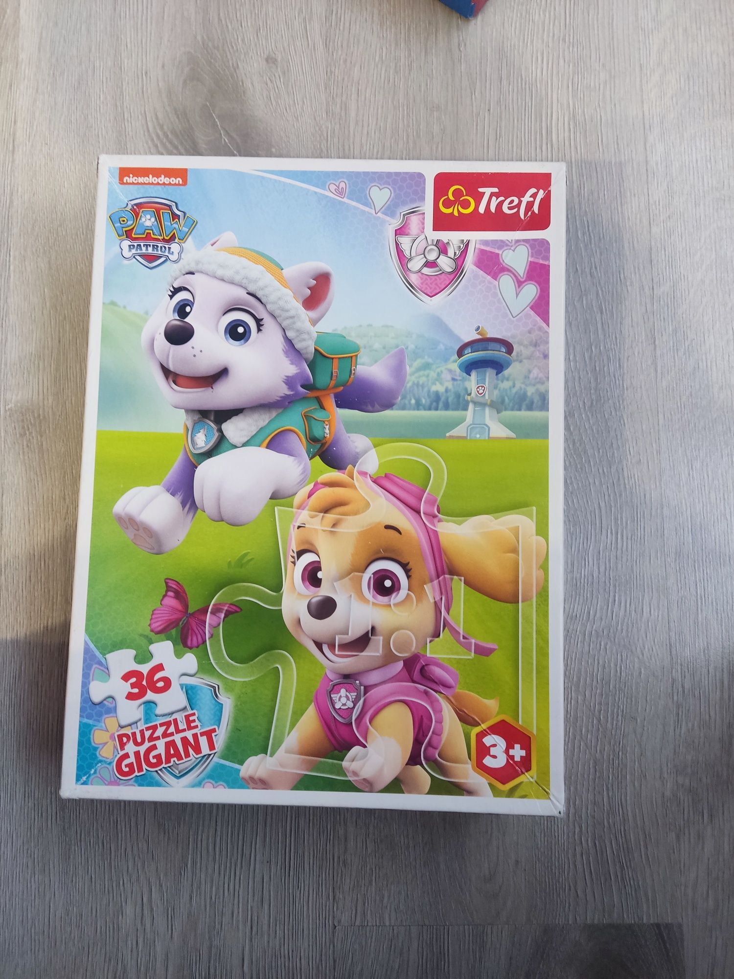 Duże puzzle psi patrol trefl 36