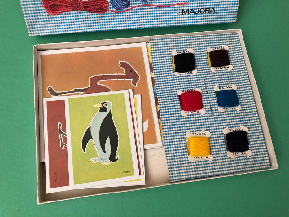 Jogo Os Meus Bordados da Majora Novo Antigo