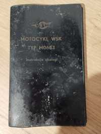 Instrukcja obsługi motocykl Wsk typ MO6B3