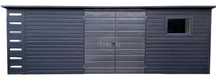 Schowek domek ogrodowy 6x2,5m wiata 0,5m Brama  okno dach spad TS983