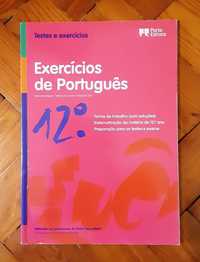 Livro/Caderno de Exercícios "Exercícios de Português" - 12º Ano