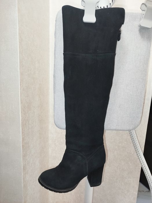 Ботфорди замшеві