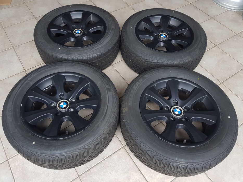 Felgi koła zimowe DEZENT 7x16 et20 5x120 opony 225/55/17 BMW 5 e39 360