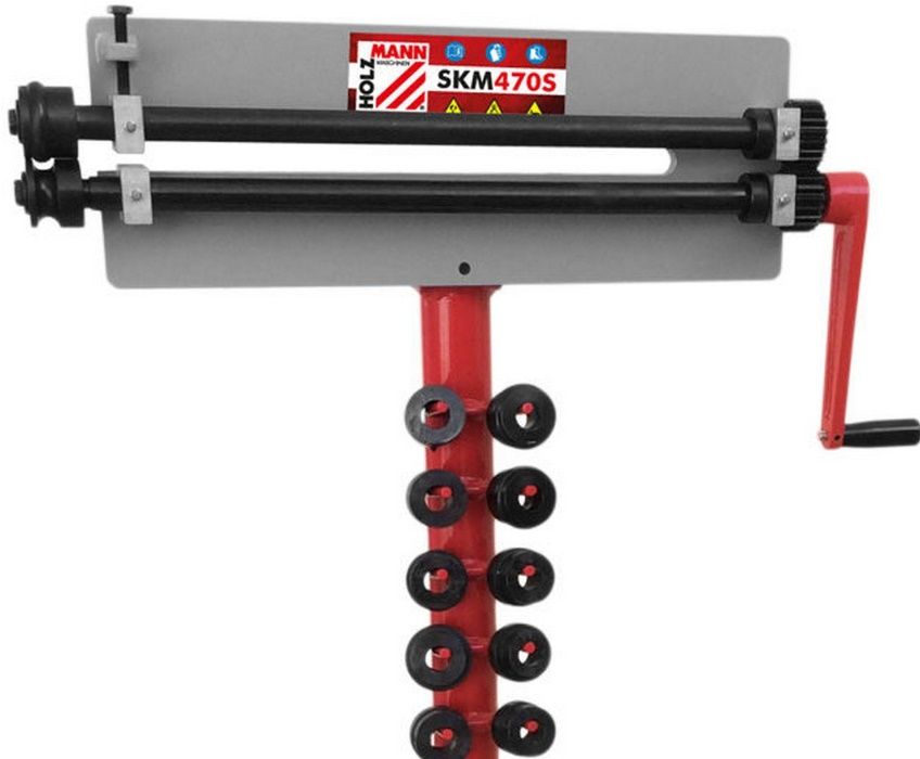 Manual Sheet Metal Rolling Machine with Profiling and Edge Bending Function, 0.8 mm Capacity, JL20 Dies64286507862659121