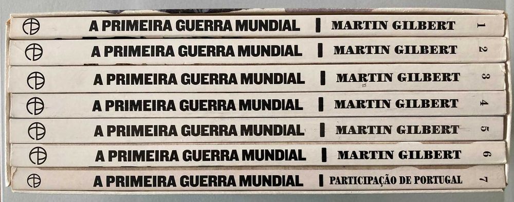 Coleção Completa A Primeira Guerra Mundial, de Martin Gilbert
