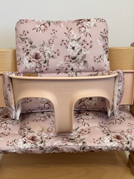 Wodoodporne poduszki do Stokke Tripp Trapp Baby Set newbie roses