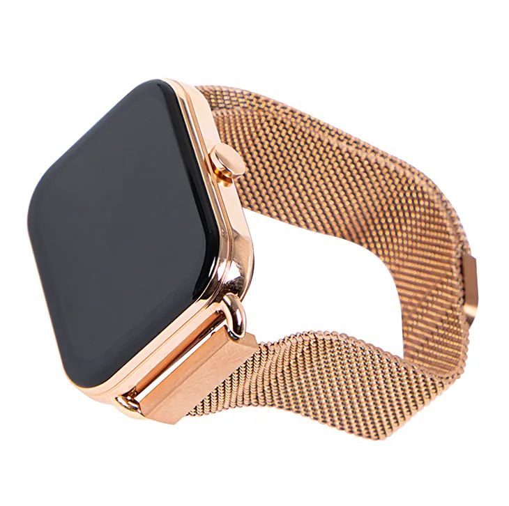 Zegarek damski smartwatch X16 funkcja rozmowy różowy + dodatkowy pasek