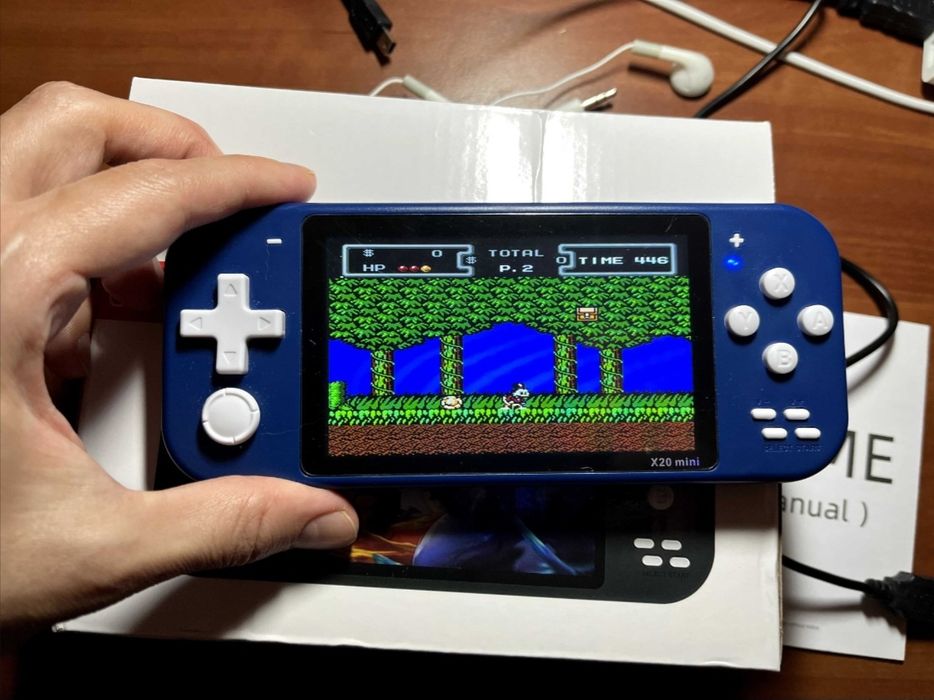 Нова X20 Mini ігрова ретро консоль, приставка 5000 ігор, mario gameboy
