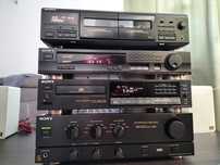Wieża Sony Wzmacniacz Cd Tuner Deck
