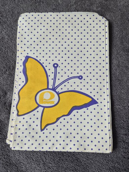 Torebka papierowa mała  Pewex PRL
