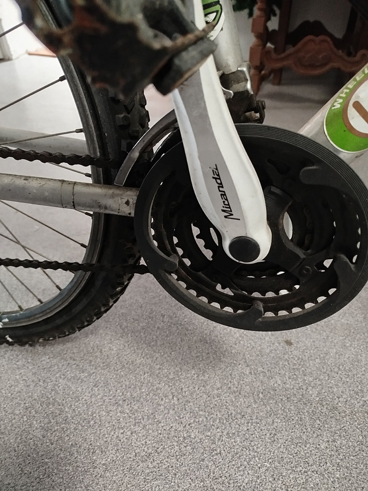 Bicicleta em alumínio