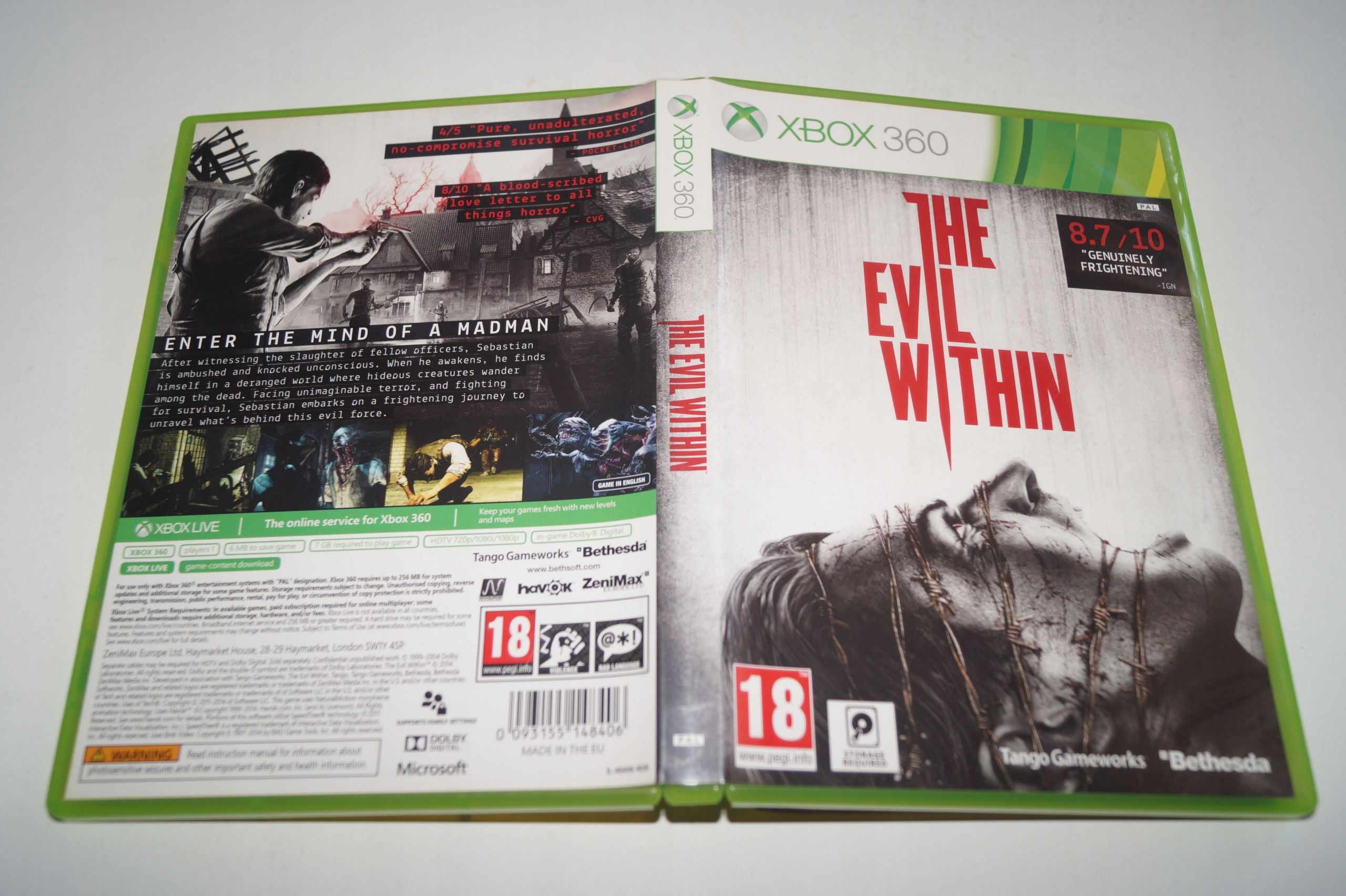 The Evil Within Microsoft Xbox 360
