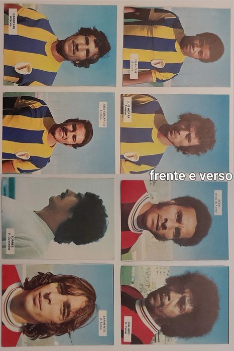 Craques de futebol antigos