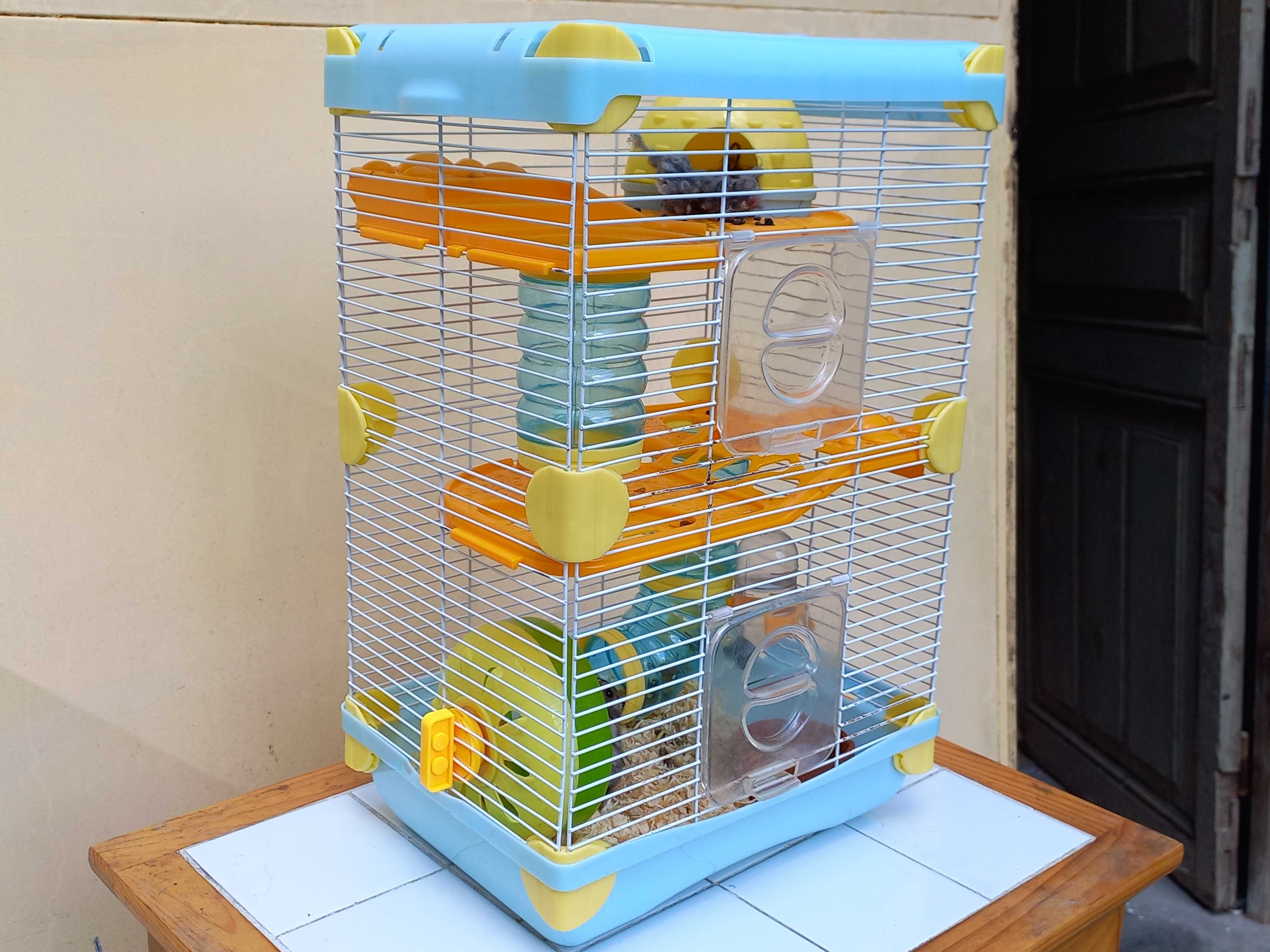 Gaiola Grande Completa com Oferta do Ratinho
