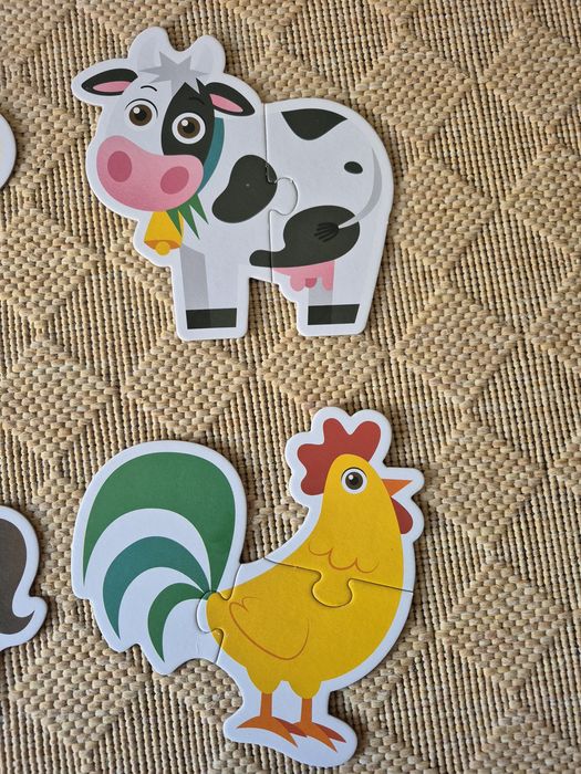 Puzzle animais da quinta