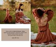 Seila Art Dresses Olena sukienka do sesji zdjęciowych boho
