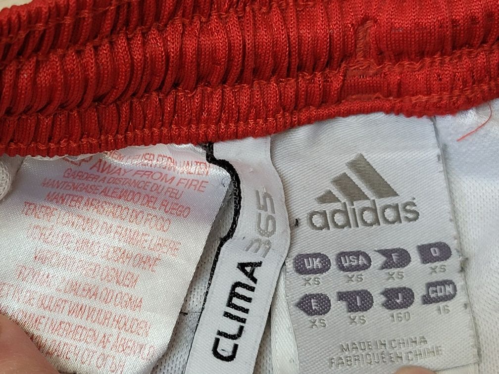 Spodenki Adidas szorty Adidas clima365 r.158 czerwone dla chłopca 3 pa