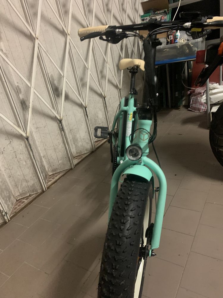 Bicicleta eletrica fatbike cupcake