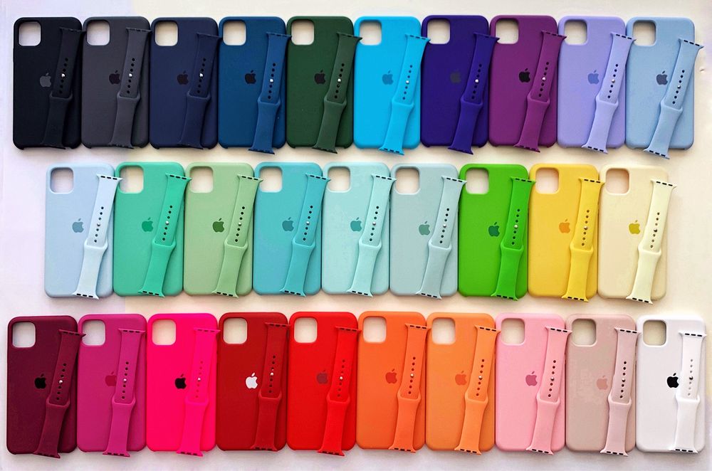 Силіконовий ремінець Apple Watch 38 40 41 42 44 45 49 епл вотч