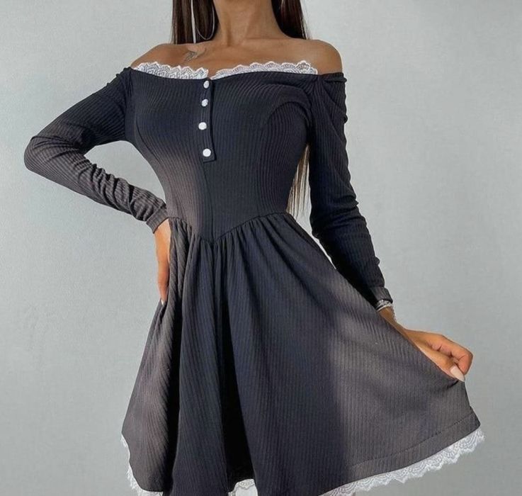 Платье,новое черное