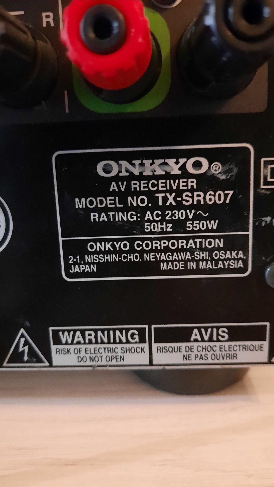 ONKYO TX-SR607  amplituner