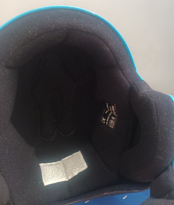 Capacete azul sportski snowboard