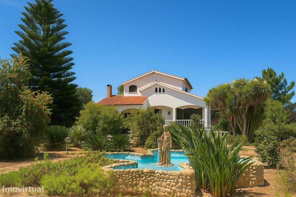 Quinta Das Magnolias Em Marinhais Com 2 Hectares
