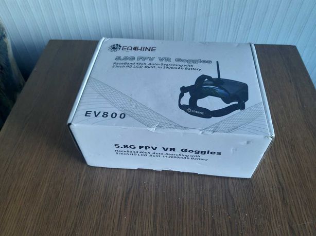 FPV шолом Eachine EV800 (окуляри) для дрона/квадрокоптера/літака