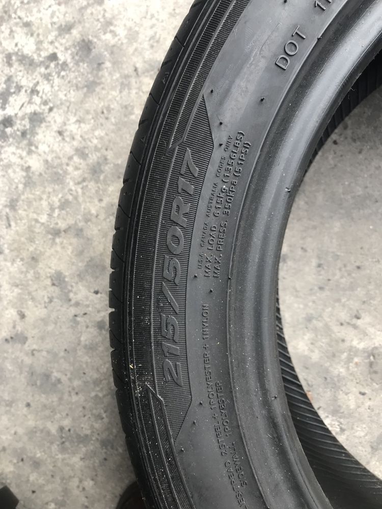 215/50R17R17 HANKOOK ventus prime 3. 2 шт