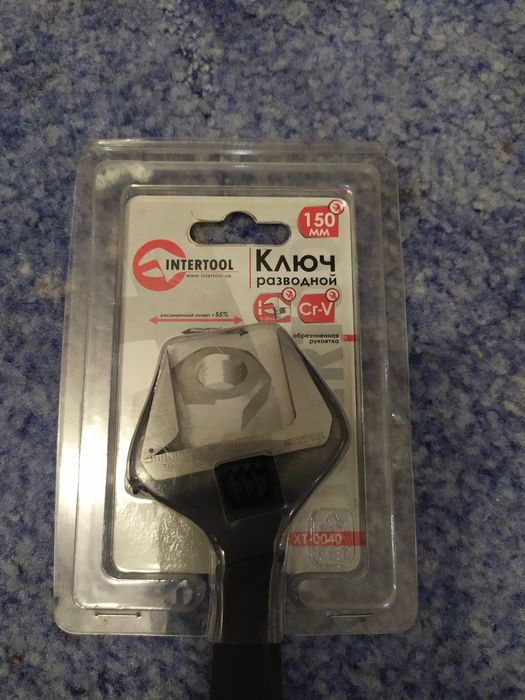 Intertool разводной ключ 150 мм xt -0040