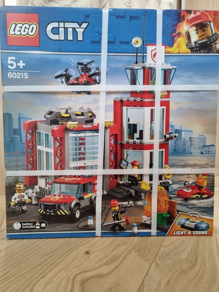 Lego 60215 Remiza strażacka zestaw Nowy