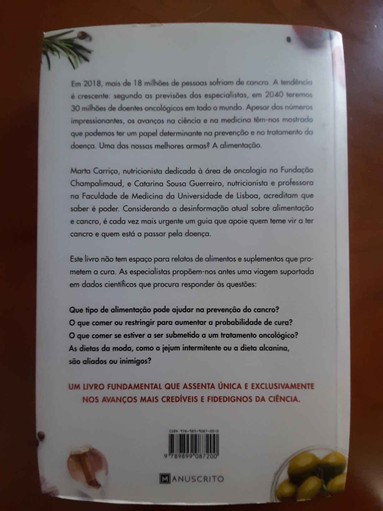 Comer para prevenir e enfrentar o cancro