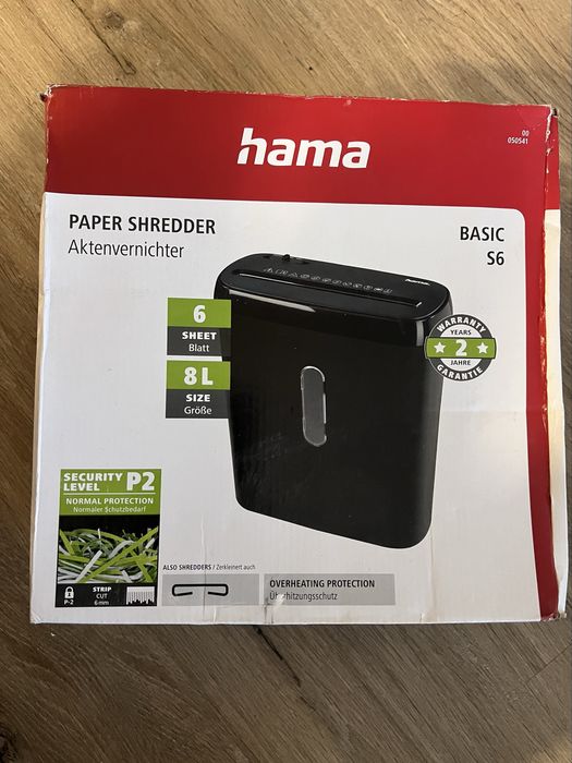 Triturador de papel NOVO