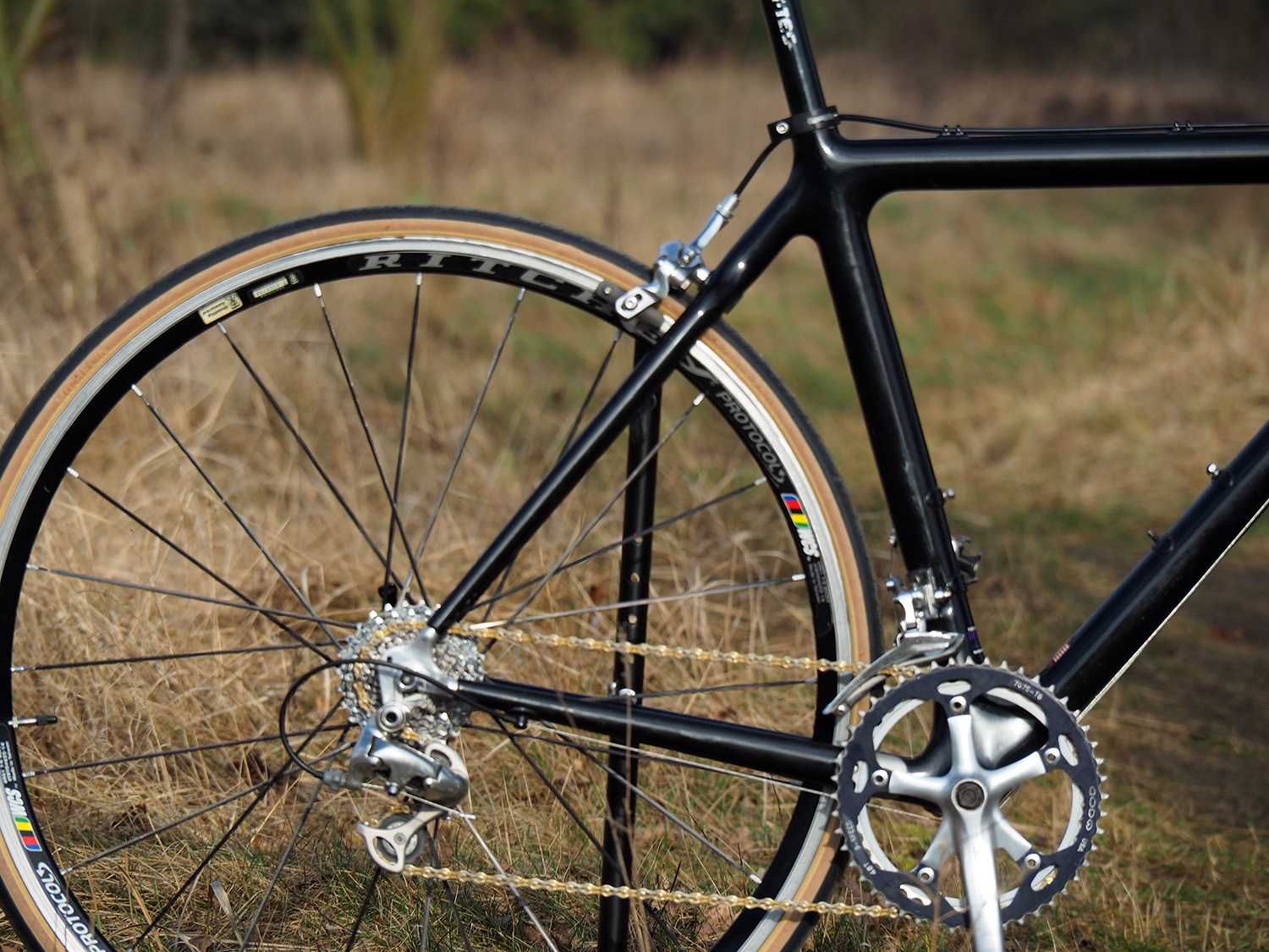 Klasyczny rower szosowy retro Trek 5000 karbon, Dura Ace, Ultegra