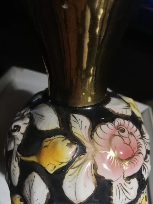 Conjunto Jarra e Porta-Jóias de Arte Deco *Elpa Alcobaça anos 60*