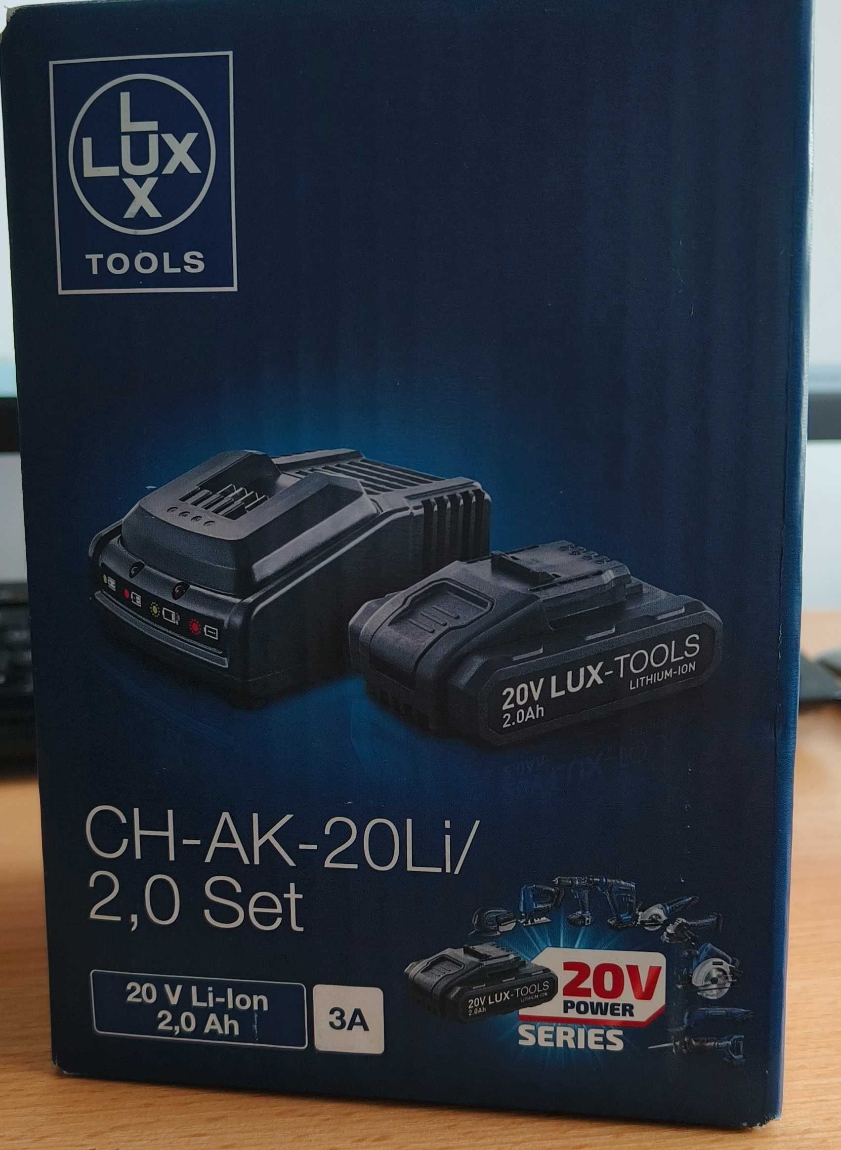Nowa ładowarka do akumulatorów LUX TOOLS