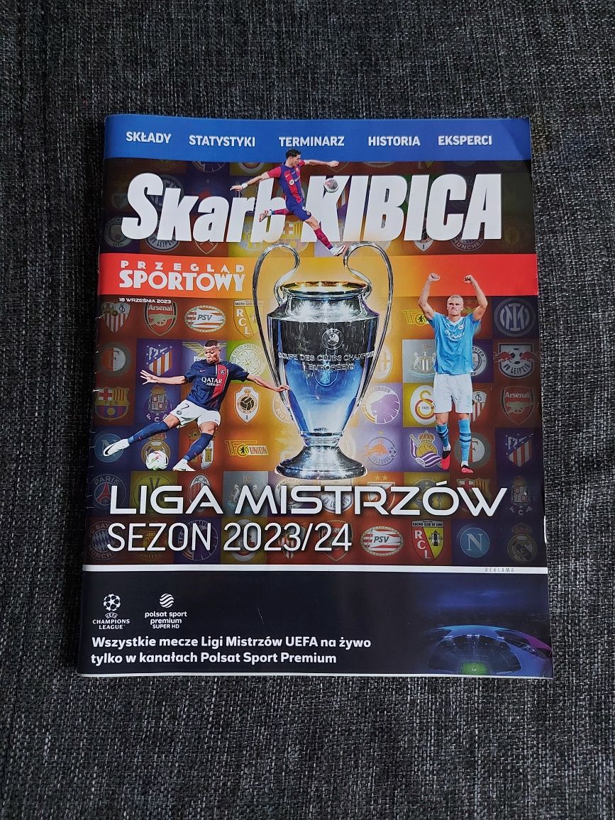Skarb Kibica 2023/2024 Liga Mistrzów oraz Ligi Zagraniczne piłka nożna