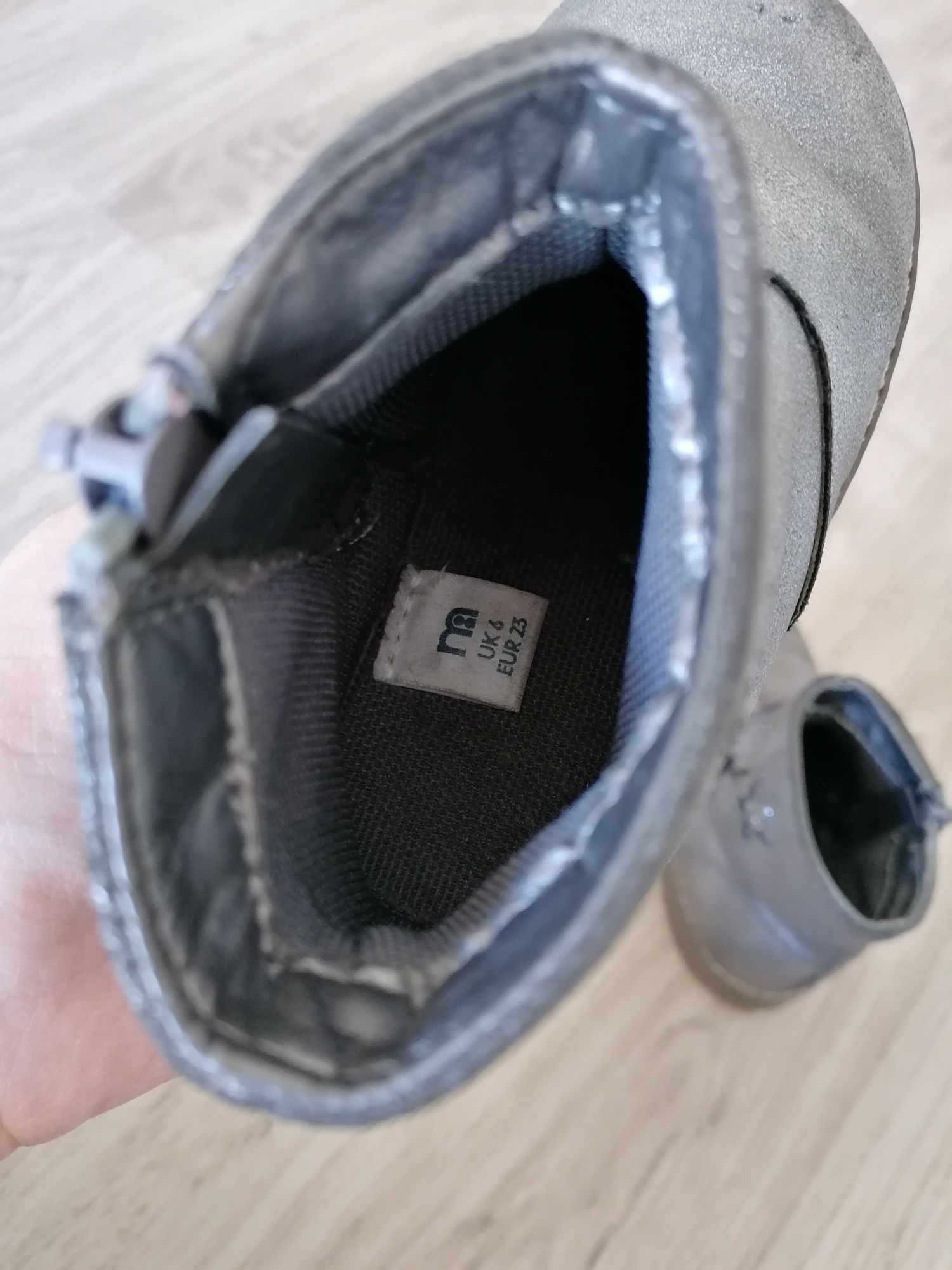 Butki dziewczęce r. 23 Mothercare, buty przejściowe jesienne, botki