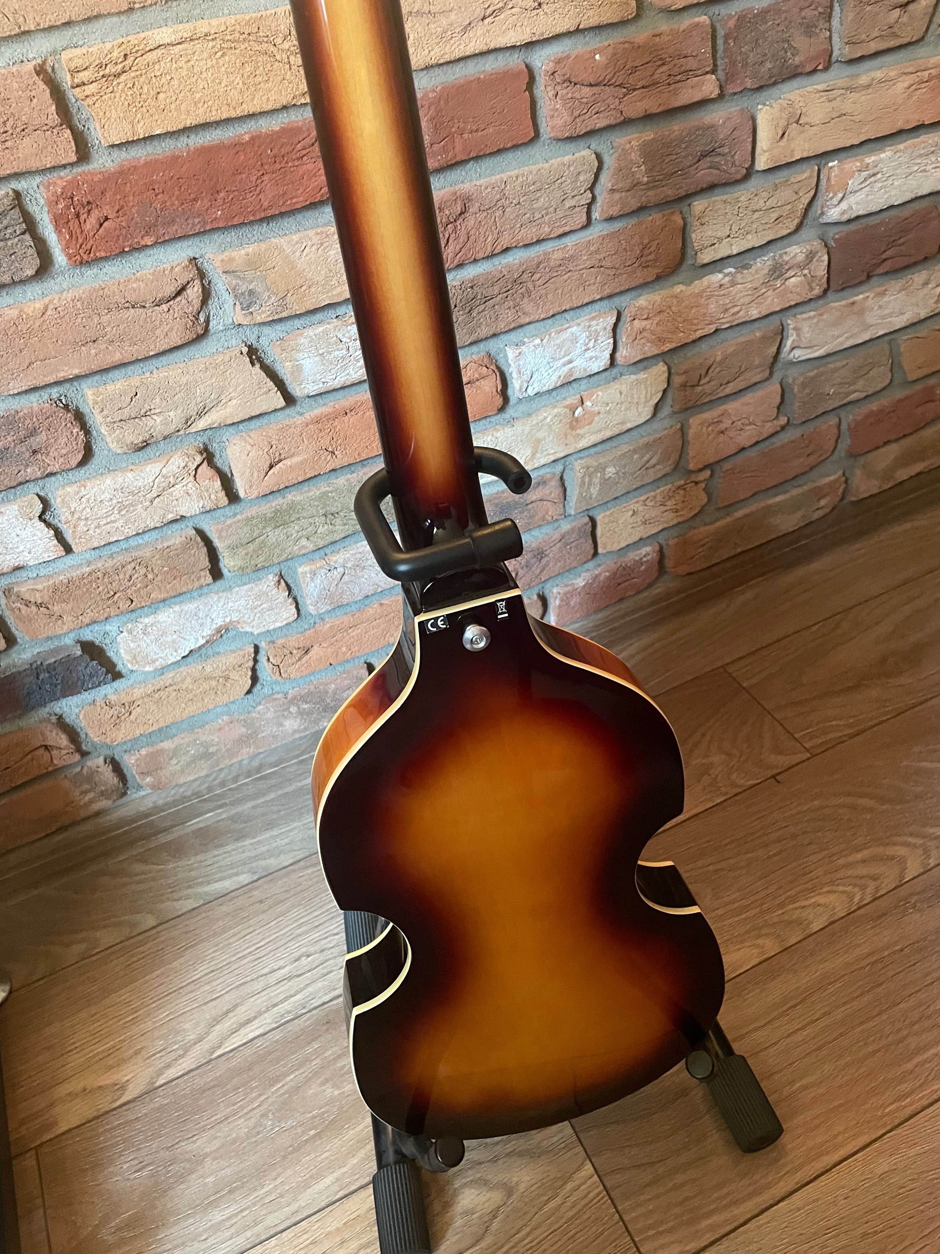 Gitara Basowa Harley Benton Bezprogowa - Fretless Bas
