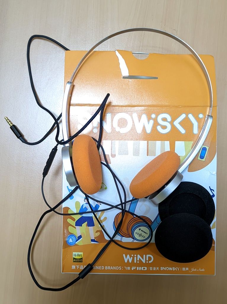 Навушники FiiO Snowsky Wind Silver