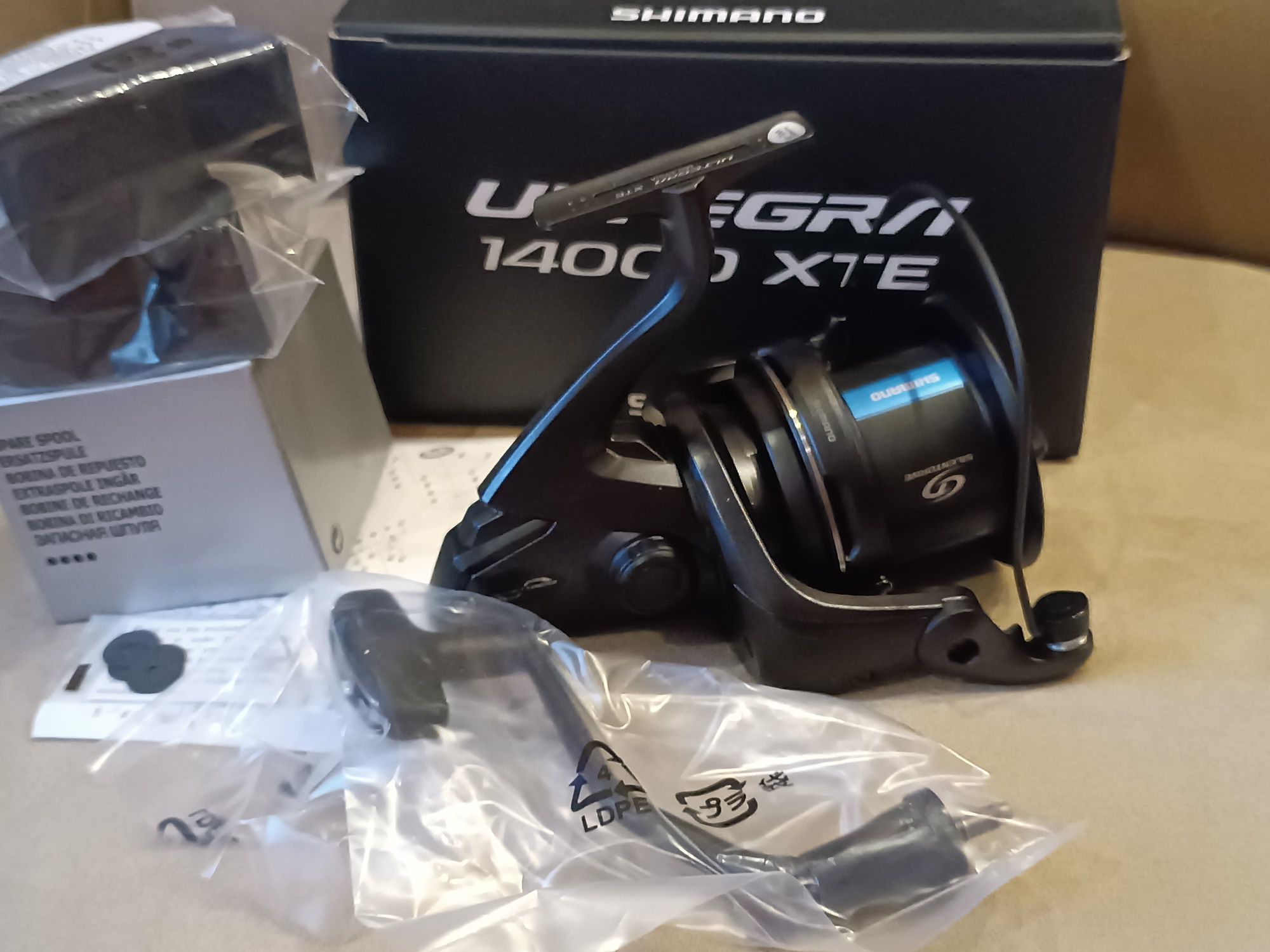 Котушка Shimano Ultegra 14000 XTE, SPOD XTE, AERLEX SPOD XTC, XR 14000