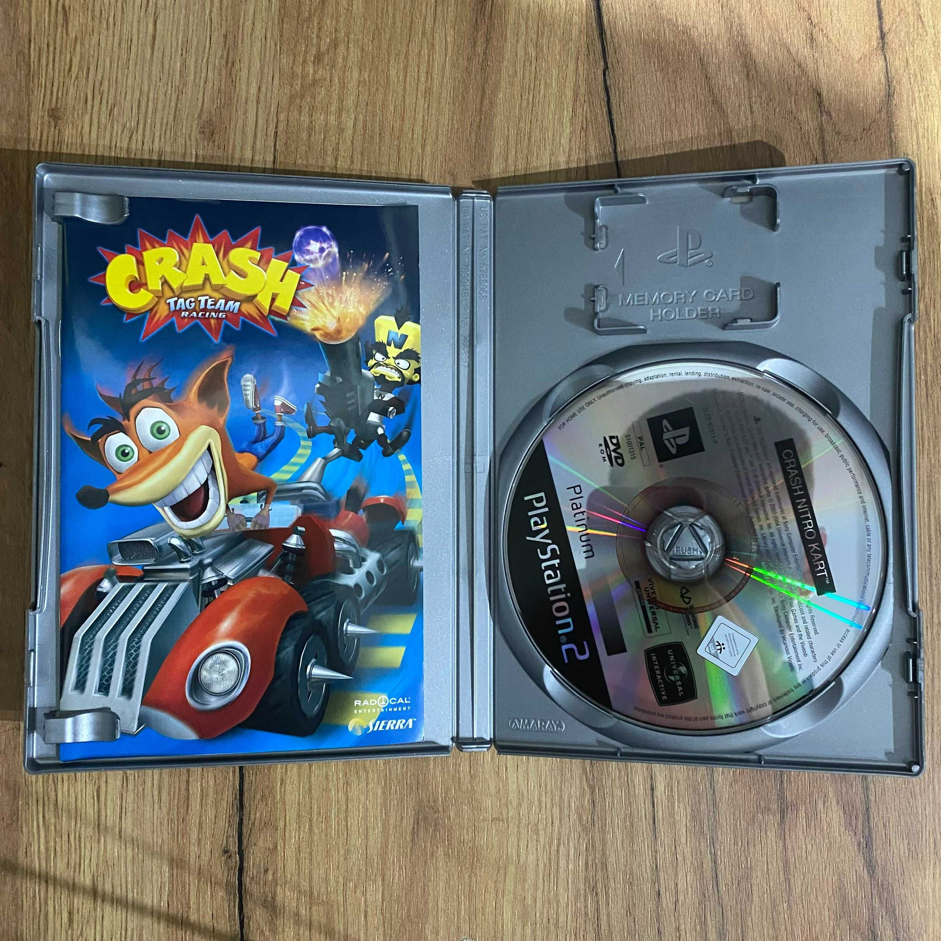 Gra PS2 Crash Tag Team Racing