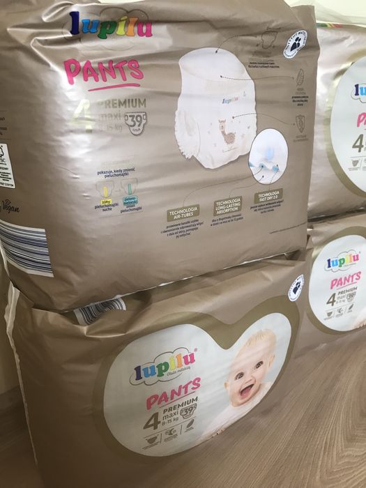 Pieluchomajtki Pants rozmiar 4 Lupilu Premium,szybka wysyłka!