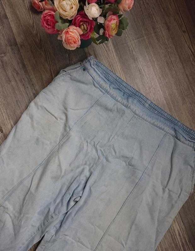 Женские летние джинсы большой размер батал 56/58 брюки штаны