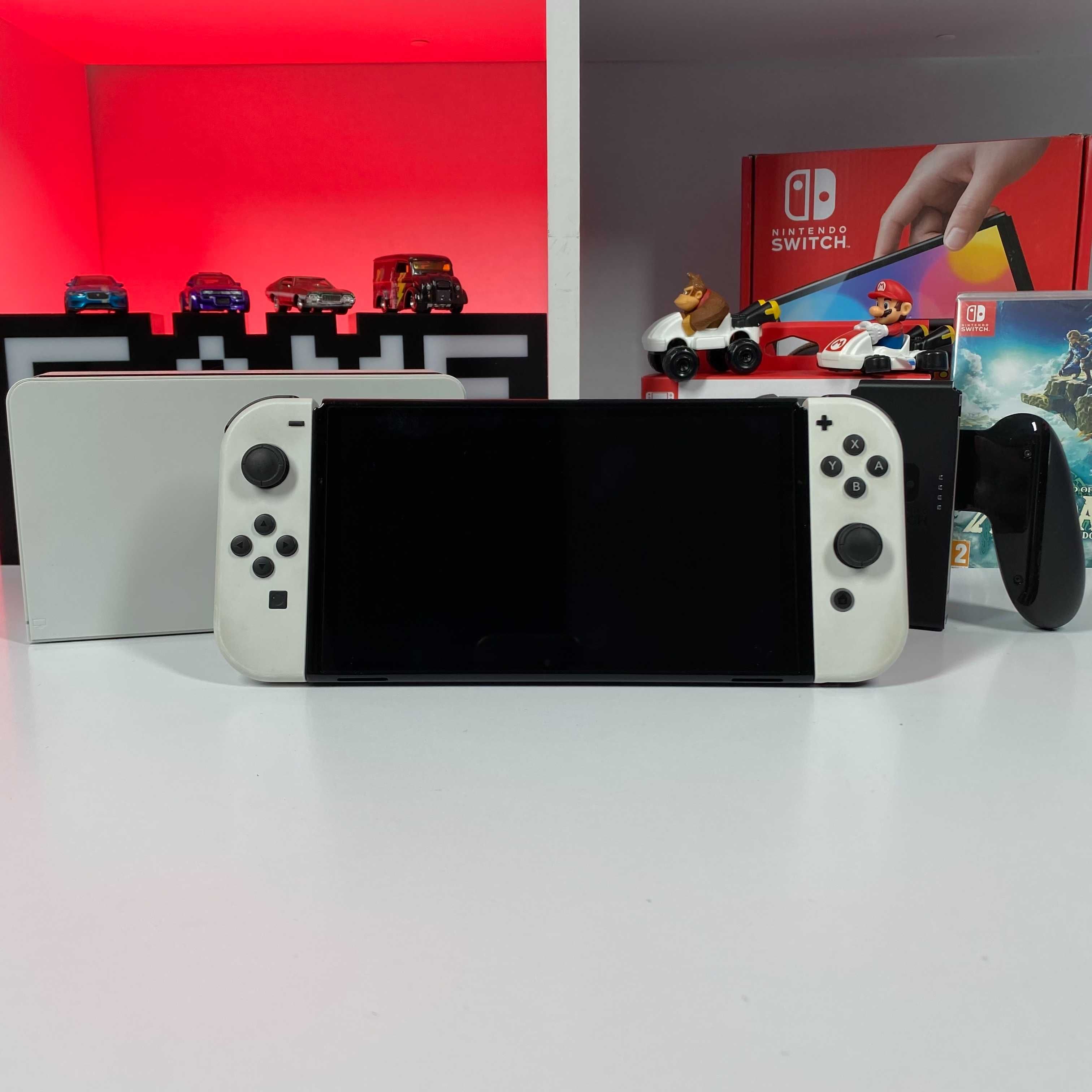 Консоль Nintendo Switch OLED Model 64GB Нінтендо Свіч + Гарантія, Ігри