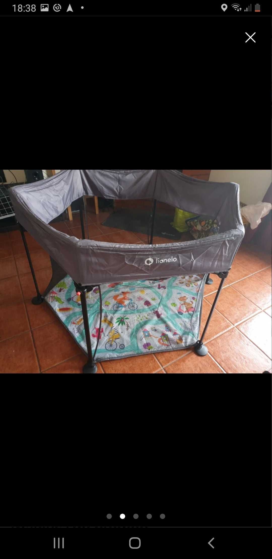 Parque bebé como novo