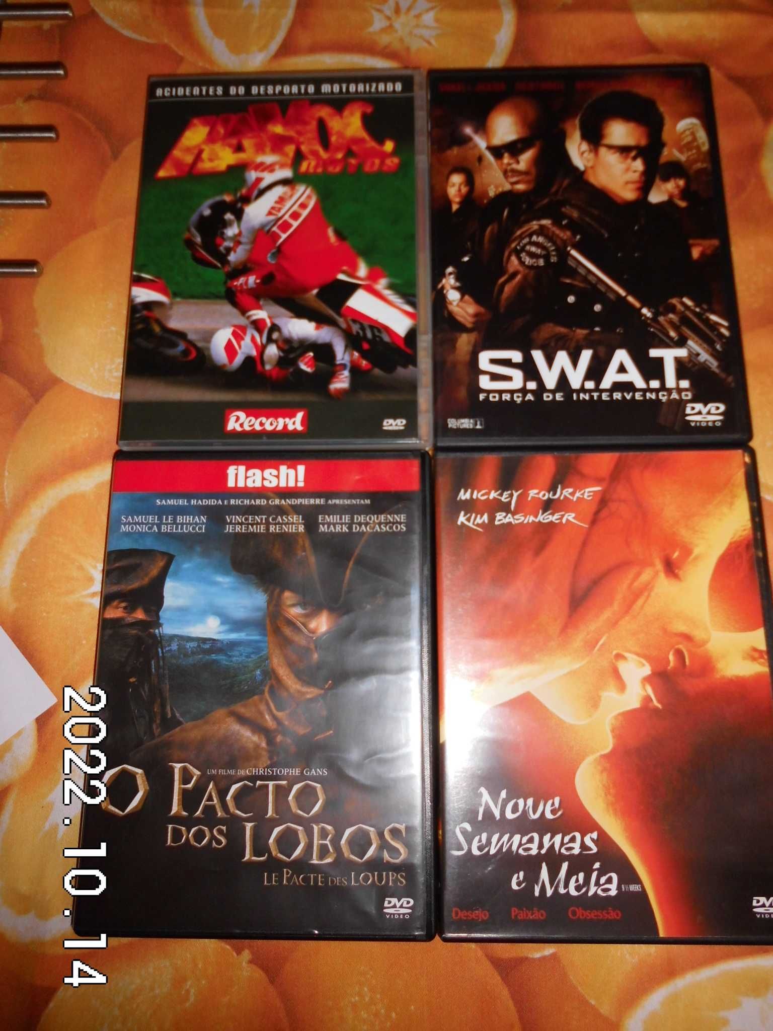 DVDS vários de filmes