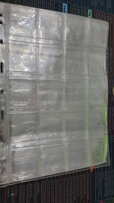 10 micas de armazenamento de moedas